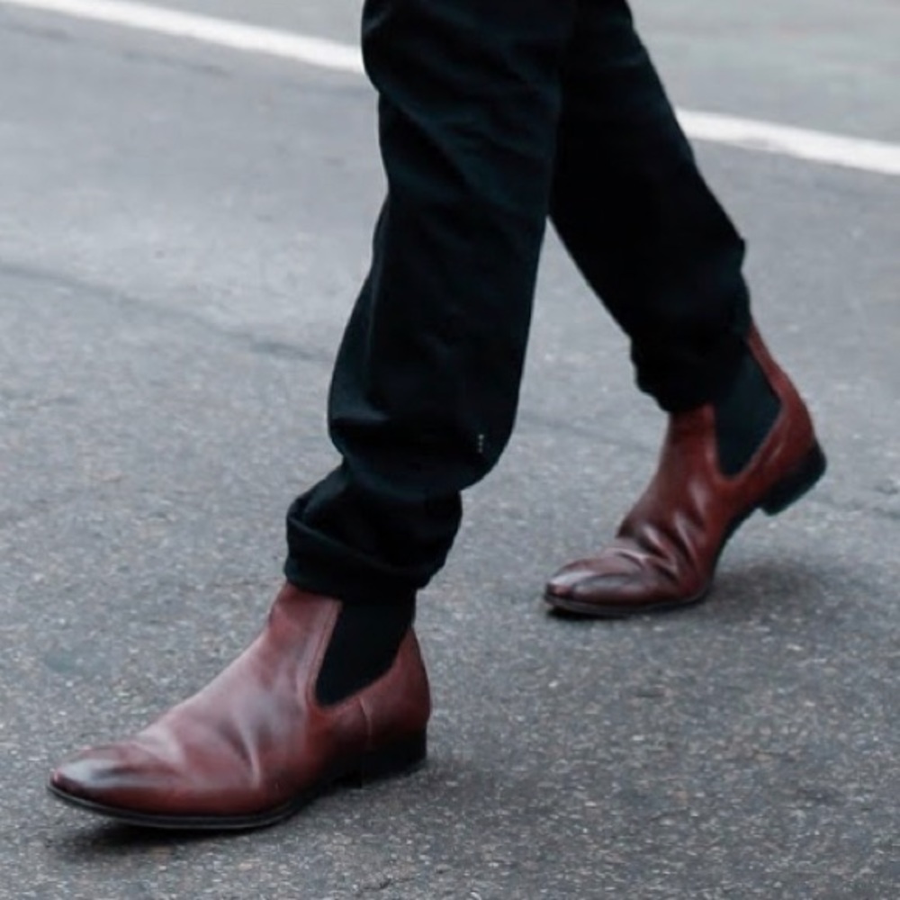 Men’s leather Chelsea Boot by Shoe The Bear